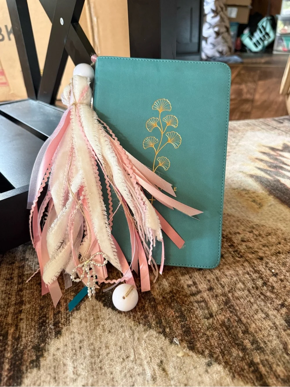 Pink Ribbon Tassel